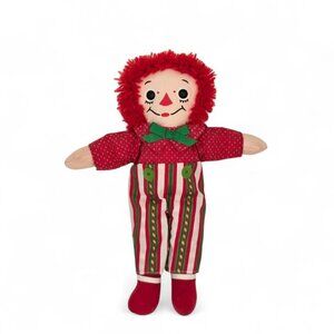 Vintage Raggedy Andy Doll 12" Plush Collector's Edition
